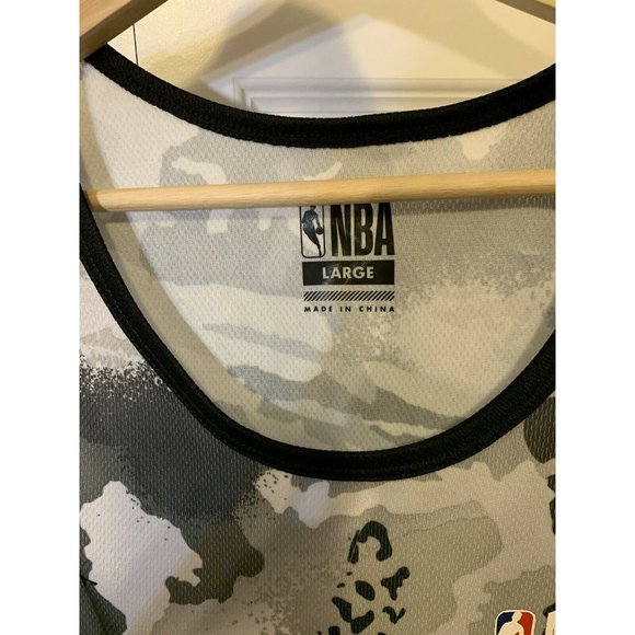 NBA Camouflage Muscle T Shirt Men’s Sz L NWT Rare‎ - Picture 2 of 6